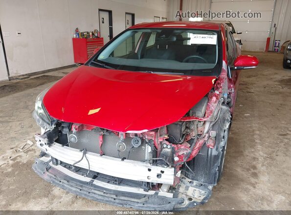 JTDKARFUXL3124218 2020 TOYOTA PRIUS Red Вид спереду