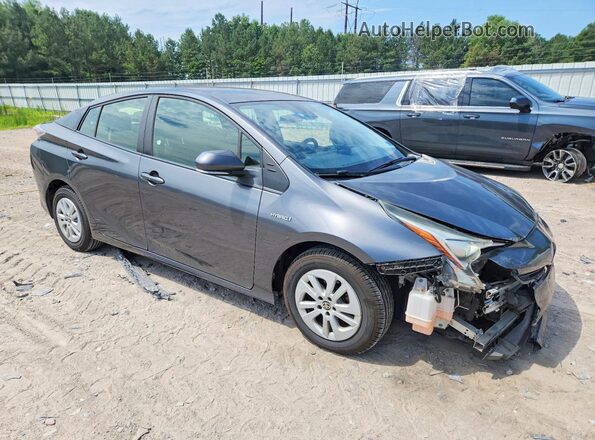 JTDKBRFU1H3029292 2017 TOYOTA PRIUS Угольный Передняя правая четверть