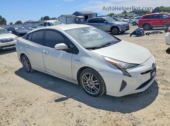 JTDKBRFUXH3049900 2017 TOYOTA PRIUS White Delantero derecho