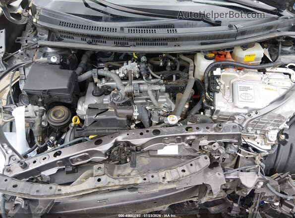 JTDKDTB30H1592575 2017 TOYOTA PRIUS C Серый Вид сзади