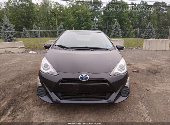 JTDKDTB36G1127636 2016 TOYOTA PRIUS C Black Widok wnętrza z tyłu