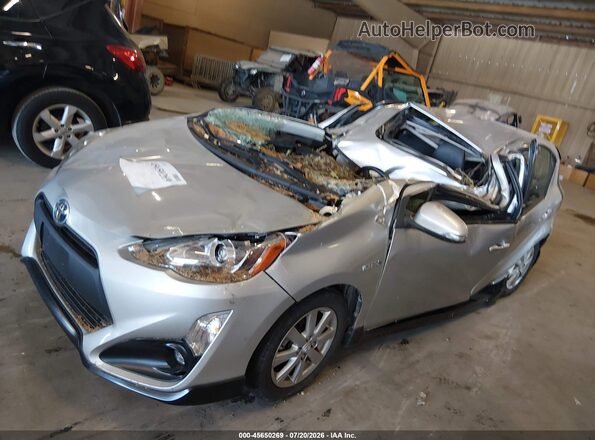 JTDKDTB38H1593179 2017 TOYOTA PRIUS C Silver Вид спереду