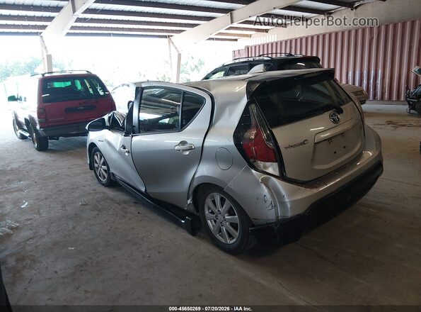 JTDKDTB38H1593179 2017 TOYOTA PRIUS C Silver Задня ліва чверть