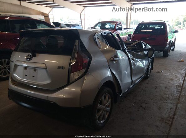 JTDKDTB38H1593179 2017 TOYOTA PRIUS C Silver Задня права чверть