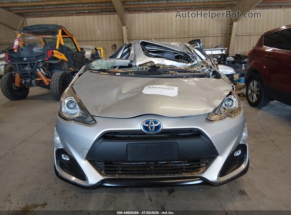 JTDKDTB38H1593179 2017 TOYOTA PRIUS C Silver Вид панелі приладів