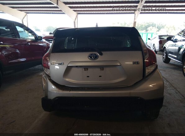 JTDKDTB38H1593179 2017 TOYOTA PRIUS C Silver 