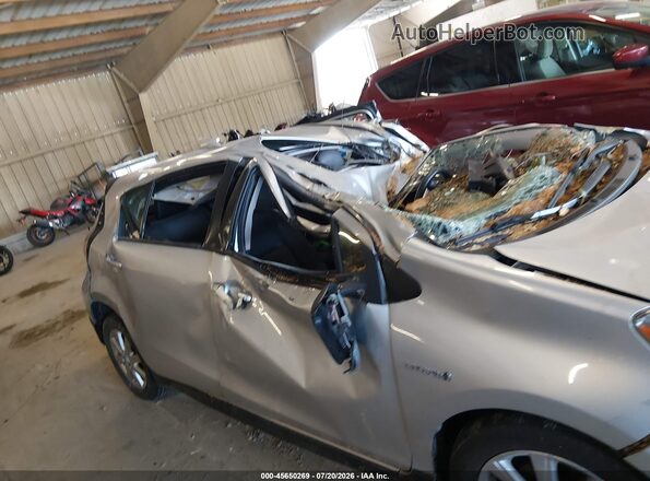 JTDKDTB38H1593179 2017 TOYOTA PRIUS C Silver 