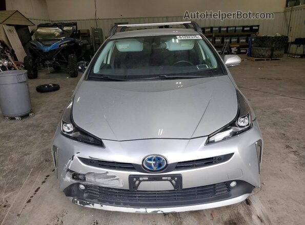 JTDL9MFU0N3034739 2022 TOYOTA PRIUS Silver Widok z przodu