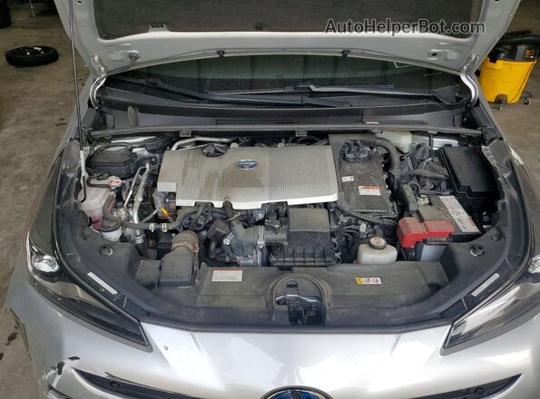 JTDL9MFU0N3034739 2022 TOYOTA PRIUS Silver Widok wnętrza z tyłu