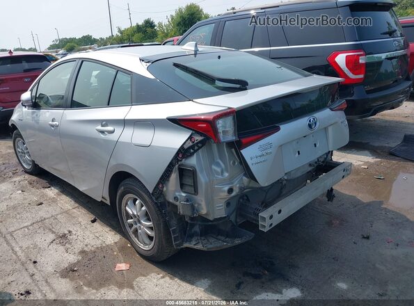 JTDL9MFU1M3025143 2021 TOYOTA PRIUS Silver Հետևի ձախ
