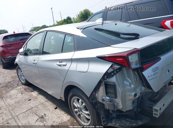 JTDL9MFU1M3025143 2021 TOYOTA PRIUS Silver 