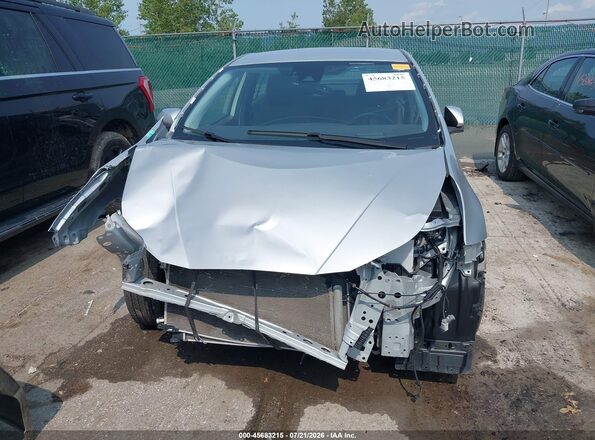 JTDL9MFU1M3025143 2021 TOYOTA PRIUS Silver Սալոնի հետևի տեսք