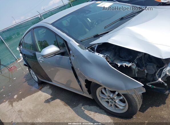 JTDL9MFU1M3025143 2021 TOYOTA PRIUS Silver Սալոնի 360 աստիճան տեսք