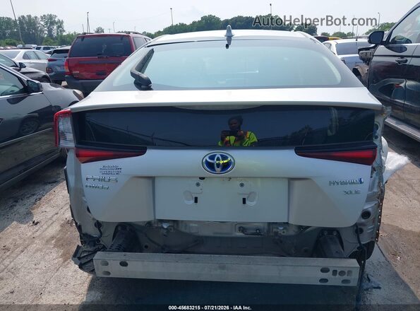 JTDL9MFU1M3025143 2021 TOYOTA PRIUS Silver 