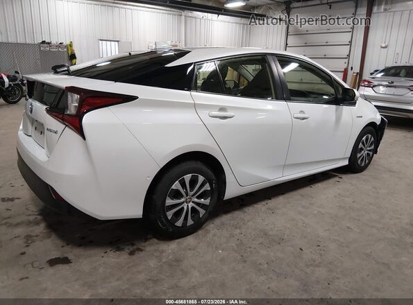 JTDL9MFU2M3023546 2021 TOYOTA PRIUS White უკანა მარჯვენა