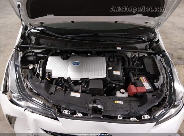 JTDL9MFU2M3023546 2021 TOYOTA PRIUS White უკანა ხედი