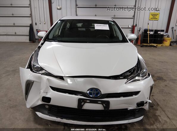JTDL9MFU2M3023546 2021 TOYOTA PRIUS White წინა ხედი