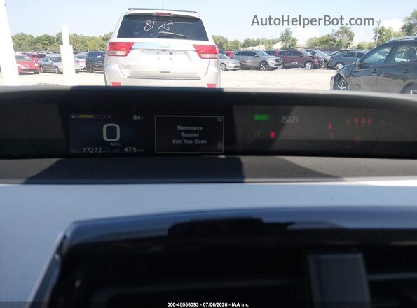 JTDL9MFU2M3027371 2021 TOYOTA PRIUS Серебряный Вид задних сидений