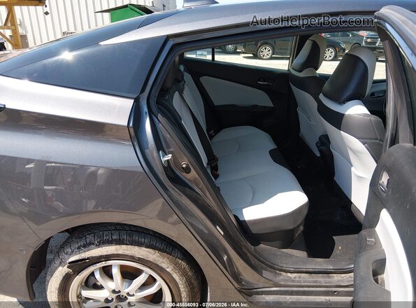 JTDL9MFU2M3027371 2021 TOYOTA PRIUS Серебряный Вид наклейки с VIN-кодом