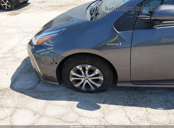 JTDL9MFU2M3027371 2021 TOYOTA PRIUS Серебряный Вид спереди