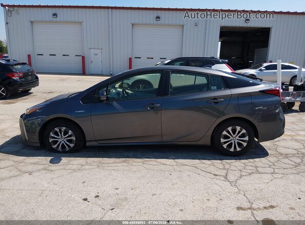JTDL9MFU2M3027371 2021 TOYOTA PRIUS Серебряный Панорамный вид салона 360°