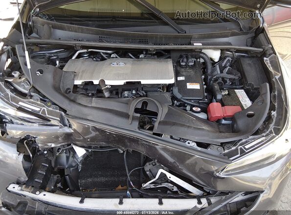 JTDL9MFU5N3039631 2022 TOYOTA PRIUS Gray Вид ззаду