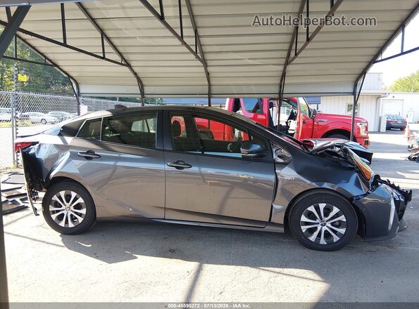 JTDL9MFU5N3039631 2022 TOYOTA PRIUS Gray Вид задньої частини салону