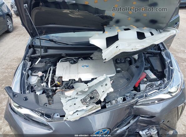 JTDL9MFU5N3040441 2022 TOYOTA PRIUS Gray უკანა ხედი