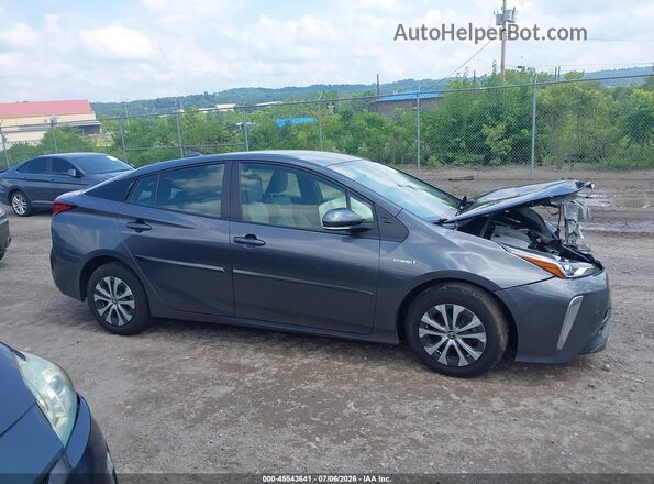JTDL9MFU5N3040441 2022 TOYOTA PRIUS Gray უკანა სალონის ხედი