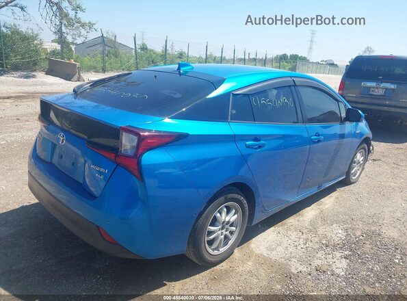JTDL9MFU6N3035605 2022 TOYOTA PRIUS Blue Tył prawy