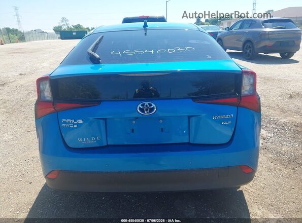 JTDL9MFU6N3035605 2022 TOYOTA PRIUS Blue 