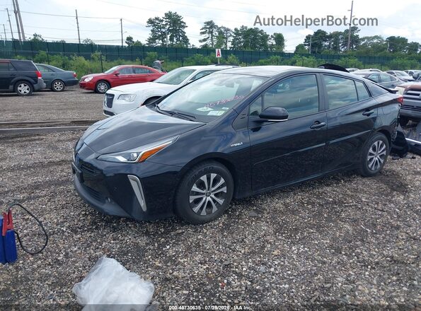 JTDL9MFU6N3038231 2022 TOYOTA PRIUS Black Передня ліва чверть