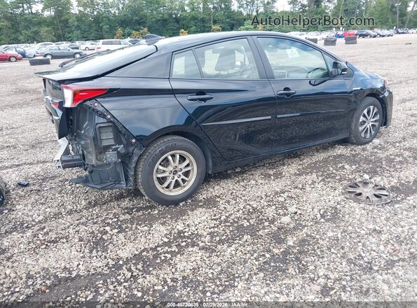 JTDL9MFU6N3038231 2022 TOYOTA PRIUS Black Задня права чверть