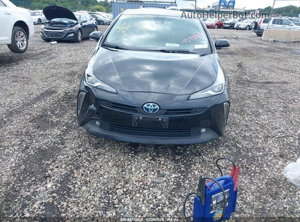JTDL9MFU6N3038231 2022 TOYOTA PRIUS Black Вид щитка приладів