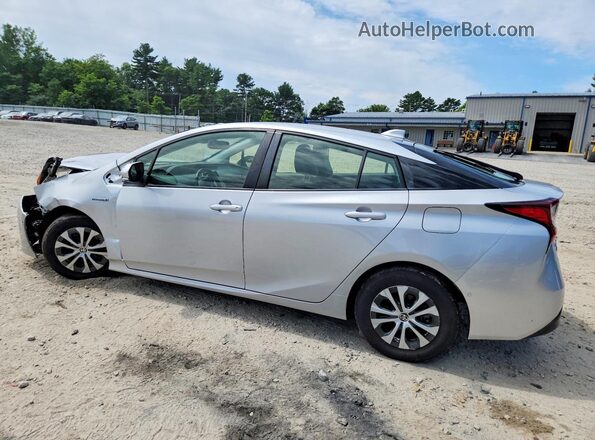 JTDL9MFU7M3027804 2021 TOYOTA PRIUS Серебряный Задняя левая четверть