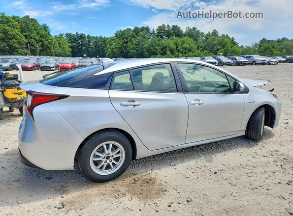 JTDL9MFU7M3027804 2021 TOYOTA PRIUS Серебряный Задняя правая четверть