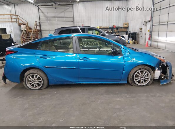 JTDL9MFU7N3031420 2022 TOYOTA PRIUS Blue სალონის 360-გრადუსიანი ხედი