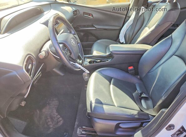 JTDL9MFU7N3038528 2022 TOYOTA PRIUS White Vista interior delantera