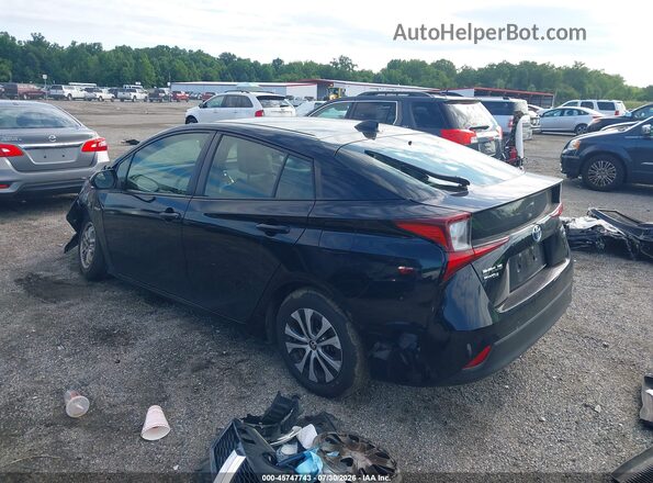 JTDL9MFU8N3034617 2022 TOYOTA PRIUS Black უკანა მარცხენა