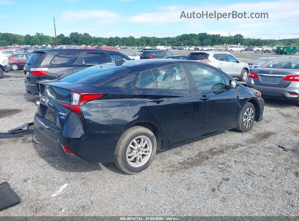 JTDL9MFU8N3034617 2022 TOYOTA PRIUS Black უკანა მარჯვენა