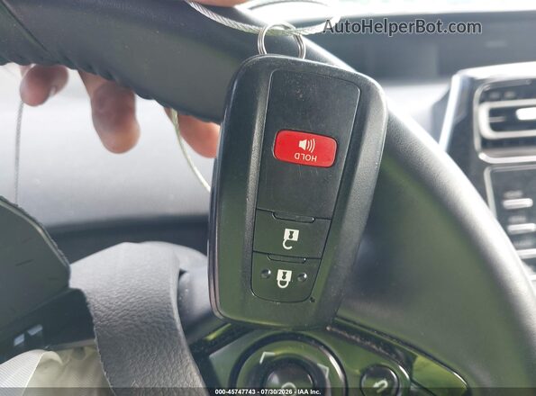 JTDL9MFU8N3034617 2022 TOYOTA PRIUS Black წინა პანელის ხედი