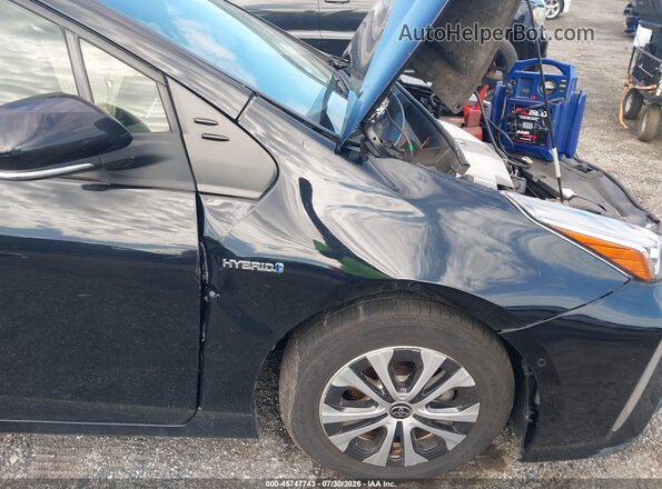 JTDL9MFU8N3034617 2022 TOYOTA PRIUS Black წინა ხედი