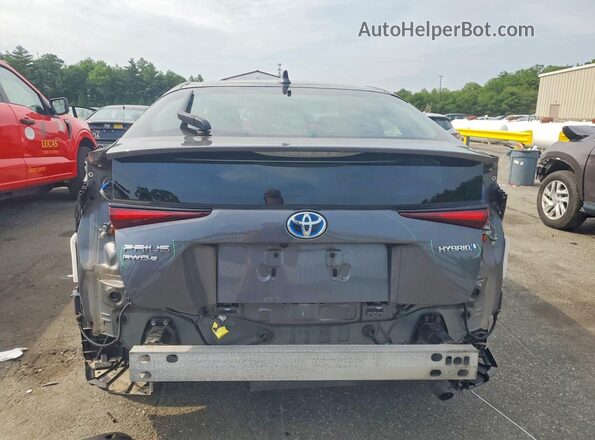 JTDL9MFU8N3040563 2022 TOYOTA PRIUS Charcoal Widok z tyłu