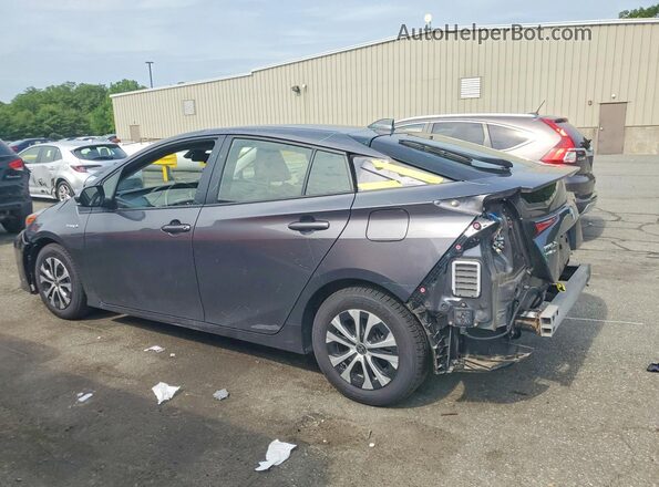JTDL9MFU8N3040563 2022 TOYOTA PRIUS Charcoal Tył lewy