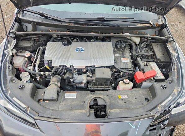 JTDL9MFU9M3023589 2021 TOYOTA PRIUS Gray Սալոնի հետևի տեսք