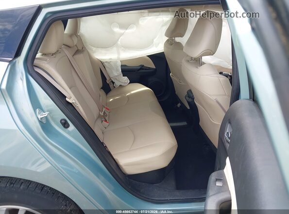 JTDL9MFUXM3024511 2021 TOYOTA PRIUS Teal Вид наклейки з VIN-кодом