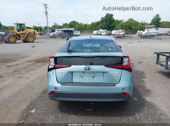 JTDL9MFUXM3024511 2021 TOYOTA PRIUS Teal 
