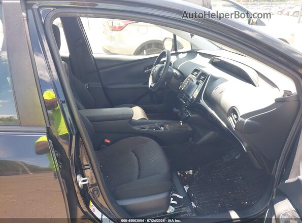 JTDL9RFU0L3013884 2020 TOYOTA PRIUS Black Vista interior delantera