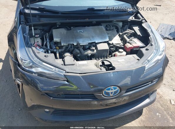 JTDL9RFU0L3013884 2020 TOYOTA PRIUS Black Vista trasera