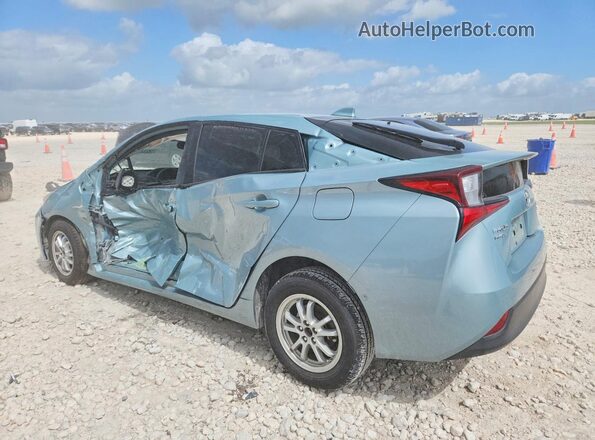 JTDL9RFU0L3019393 2020 TOYOTA PRIUS Blue Задня ліва чверть